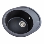 Гранітна мийка для кухні Platinum 5847 Onyx матовий Моріон (PLA000040819) - 2