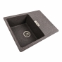 Гранитная мойка для кухни Platinum 6250 Zirkone матовый микс (PLA000040787) - 2