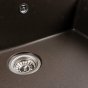 Гранитная мойка для кухни Platinum 7850 Bogema матовая Темная скала (PLA000039641) - 3