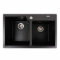 Гранитная мойка для кухни Platinum 7850 Harmony матовый Морион (PLA000040853) - 1