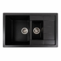 Гранитная мойка для кухни Platinum 7850W Toskana матовый Морион (PLA000040860) - 1