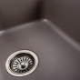 Гранитная мойка для кухни Platinum 7950 Equatoria матовая Дюна (PLA000040405) - 5