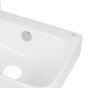 Раковина Qtap Tern 450х260х155 White с донным клапаном PU02O (QT17115117LWN47327) - 4
