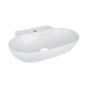 Раковина Qtap Cardinal 565х400х130 White с донным клапаном PU02 (QT0411K177WN47330) - 3