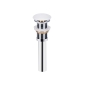 Раковина Qtap Cardinal 565х400х130 White с донным клапаном PU02 (QT0411K177WN47330) - 4