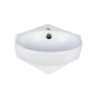 Раковина Qtap Leo 390x365x130 White с донным клапаном PU02O (QT11115010WN47331) - 3
