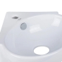 Раковина Qtap Leo 390x365x130 White с донным клапаном PU02O (QT11115010WN47331) - 4