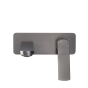 Смеситель для раковины Qtap Slavonice скрытого монтажа Gunmetal Black PVD (QTSLA273GMB45920) - 3
