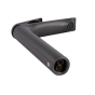 Смеситель для раковины Qtap Vlasta New высокий Gunmetal Black PVD (QTVLA269GMB45653) - 2