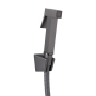 Змішувач для раковини Qtap Gemini із гігієнічним душем Gunmetal Black PVD (QTGEM272GMB45692) - 3