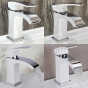 Смеситель для раковины Qtap Swan Cascada Chrome/White (QTSWA270CRW45568) - 2