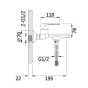 Смеситель для ванны Qtap Jay White/Chrome (QTJAY259CRW45553) - 5