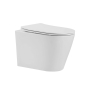 Унитаз подвесной Qtap Scorpio безободковый Ultra Quiet с сиденьем Soft-close (QT14332380AW) - 1