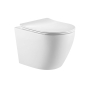 Унітаз підвісний Qtap Robin Ultra Quiet із сидінням Soft-close 520x365x365 мм White (QT13332381AW) - 1
