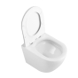 Унітаз підвісний Qtap Robin Ultra Quiet із сидінням Soft-close 520x365x365 мм White (QT13332381AW) - 3