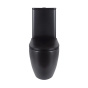 Унітаз для підлоги Qtap Robin Ultra Quiet безободковий з сидінням Soft-Close Matt Black (QT13226083AMB) - 2