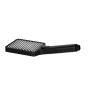 Лійка для ручного душу Qtap Rucni 140x95 прямокутна Black Matt (QTRUC125BLM45959) - 2