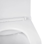 Комплект 4в1: Інсталяція Grohe Rapid SL 3в1 38772001 + Унітаз безободковий Kroner Harz WHI493736 RIMLESS з сидінням Slim Duroplast / Soft-close / Quick relase KH493736WHIR (CV033817) - 6
