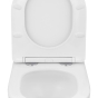 Комплект 4 в 1: Инсталляция Grohe Rapid SL 3 в 1 38772001 + Унитаз безободковый Kroner Harz WHI483632 TORNADO с сиденьем Slim Duroplast / Soft-close / Quick relase KH483632WHIT (CV033824) - 5
