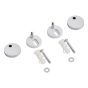 Комплект 4 в 1: Інсталяція GROHE Solido 3 в 1 3884966Q + Унітаз безободковий Kroner Oker WHI533536 RIMLESS з сидінням Slim Duroplast / Soft-close / Quick relase KO533536WHIR (CV0338 - 13