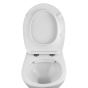 Комплект 4 в 1: Інсталяція GROHE Solido 3 в 1 3884966Q + Унітаз безободковий Kroner Oker WHI533536 RIMLESS з сидінням Slim Duroplast / Soft-close / Quick relase KO533536WHIR (CV0338 - 8