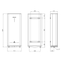 Водонагрівач Ariston Velis Tech 100 EU з мокрим ТЕНом (3100919) - 8