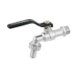 Кран шаровый поливочный Raftec PN40 НН 1/2" KP01 RAF55731 - 1
