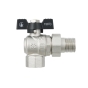 Кран шаровый Raftec BLACK DN15 НВ 1/2" бабочка DRBS1-U RAF67752 - 2