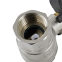 Кран шаровый Raftec BLACK PN20 ВВ 1 1/2" ручка DRH5 (RAF43591) - 2