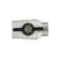 Кран шаровый Raftec BLACK PN20 НВ 3/4" бабочка DRB21 (RAF50230) - 2