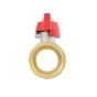 Кран шаровый Raftec RED PN40 ВВ 1" бабочка CBB-03 (RAF39507) - 4