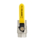 Кран шаровый Raftec YELLOW DN20 3/4" ВВ ручка GRH2 (RAF43574) - 2