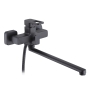 Смеситель для ванны Lidz Wawel 005 Black (LDWAW005BLA45394) - 1