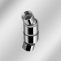 Лійка для верхнього душу Lidz Niagara 225, 250x250 мм Nickel (LDNIA225NKS32452) - 3