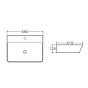 Раковина Mixxus Premium Bevel-0202 (MP6481) - 2