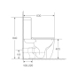Унітаз-компакт Mixxus Premium Ellipse-0401-T1, система змиву Tornado1.0 (MP6467) - 4