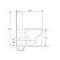 Унитаз-компакт Mixxus Premium Bevel-0401-T1 система смыва Tornado 1.0 (MP6473) - 4