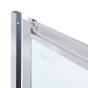 Душова кабіна Qtap Pisces CRM107-9SP5, квадрат, 75-90x75-90, скло 5мм Pear, регул. профіль, розсув., без піддону (PISCRM1079SP5) - 3
