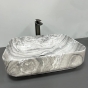 Умивальник накладний VBI Palermo Gray Onyx (VBI-012303) - 2
