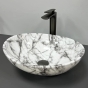 Умивальник накладний VBI Parma Statuario Black Veins (VBI-011009) - 1