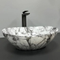 Умивальник накладний VBI Parma Statuario Black Veins (VBI-011009) - 2