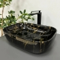 Умивальник накладний VBI Ravenna Marble Black (VBI-011207) - 2