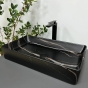Умивальник накладний VBI Triest Black Stone Matt (VBI-012703) - 1