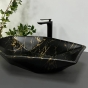 Умивальник накладний VBI Venezia Marble Black Matt (VBI-012406) - 2