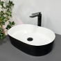 Умивальник накладний VBI Verona 50 Black White (VBI-011309) - 1