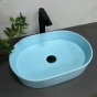 Умивальник накладний VBI Verona 50 Blue Matt (VBI-011321) - 1