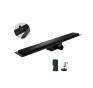 Душовий трап зі скляною панеллю KOER FD08-70x700-Glass Black (KR5141) - 2