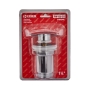 Донний клапан для умивальника KOER PW-04-01 1 1/4'' кнопка, хром (KR3398) - 3