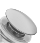 Донний клапан для умивальника з переливом KOER PW-01-02 1 1/4'' нерж (KR3401) - 3