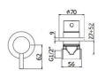 Комплект смесителей для ванны Paffoni, хром (KITLIG010BCR) - 2
